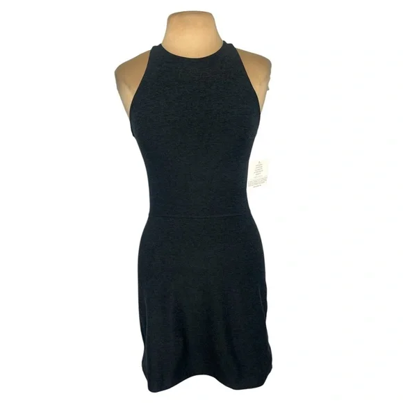 Beyond Yoga black Spacedye Refocus Dress Size Small Darkest Night spacedye black - Picture 6 of 10